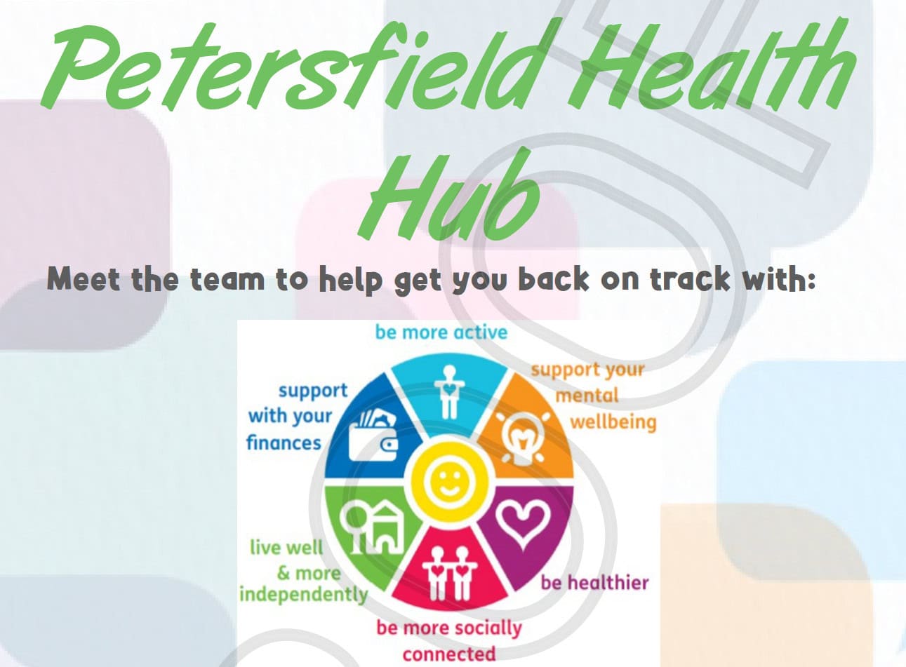 Featured image for Petersfield Health Hub - Monthly Free Advice